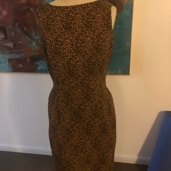 Retro leopard “Betty Page”dress size large - Picture 4 of 4